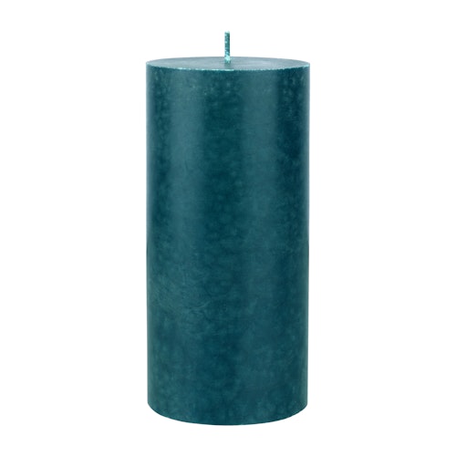 Bilde: © Duni / Oda Duni Kubbelys Ocean Teal 100% stearin, 15x7cm
