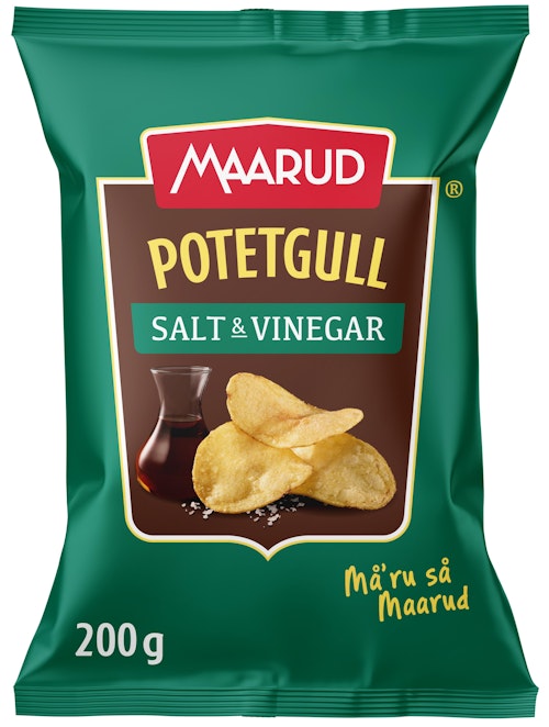 Maarud Potetgull Salt & Vinegar