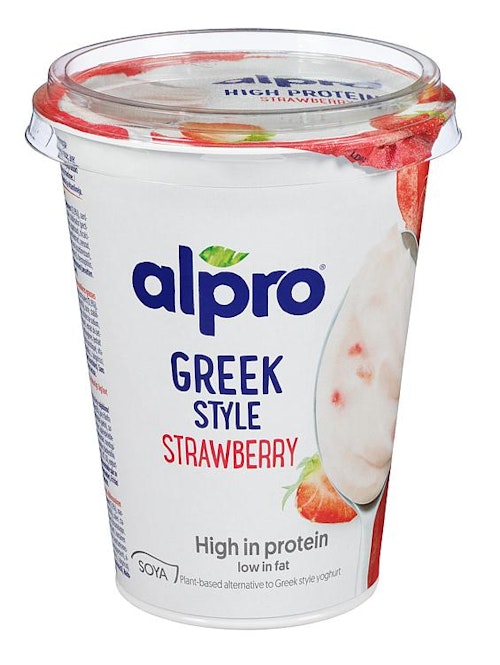 Alpro Greek Style Soyagurt Jordbær
