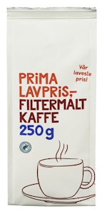Prima Lavpris Kaffe Filtermalt