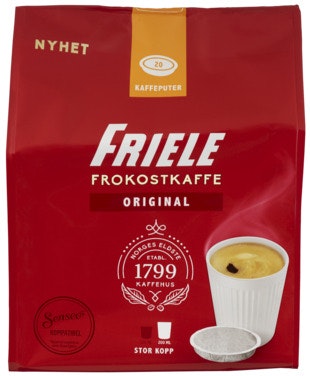 Bilde: © Friele / Oda Friele Senseo Friele Stor kopp Kaffeputer