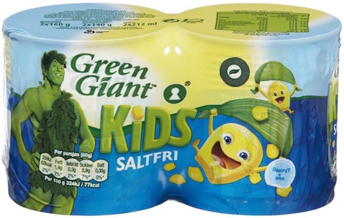 Green Giant Kids 2 x 160 gr