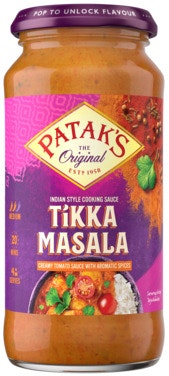 Bilde: © Patak's / Oda Patak's Tikka Masala Cooking Sauce