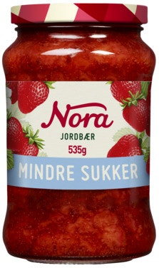 Bilde: © Nora / Oda Nora Jordbærsyltetøy Lett