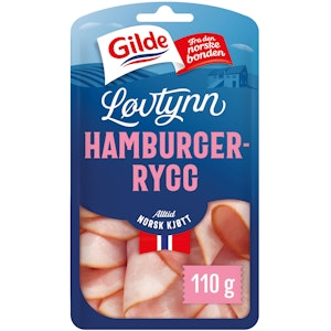 Gilde Hamburgerrygg Løvtynn