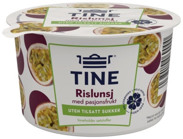Bilde: © Tine / Oda Tine Rislunsj Pasjonsfrukt UTEN