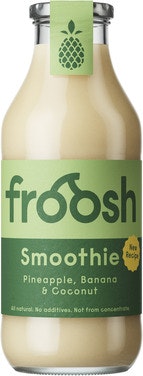 Bilde: © Froosh / Oda Froosh Smoothie Ananas, Banan & Kokos 750 ml
