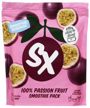 Bilde: © Smoothie Xchange / Oda Smoothie Xchange Pasjonsfrukt Smoothie Pack