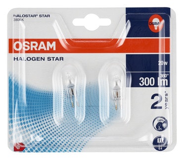 Osram Halostar 20w G4 12v