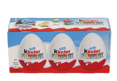 Bilde: © Kinder / Oda Kinder Surprise Kinderegg 3-pk