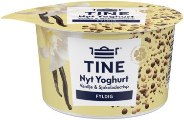 Bilde: © Tine / Oda Tine Nyt Yoghurt Vanilje & Sjokocrisp