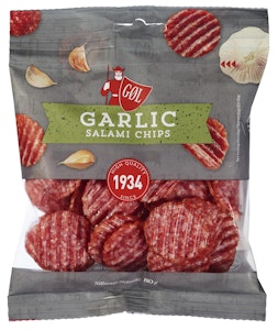 Gøl Salami garlic chips