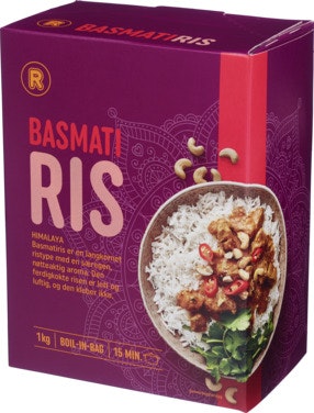 Bilde: © REMA 1000 / Oda REMA 1000 Basmatiris Boil-in-bag