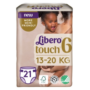 Bilde: © Libero / Oda Libero Touch Åpen Bleie Str. 6, 13-20kg