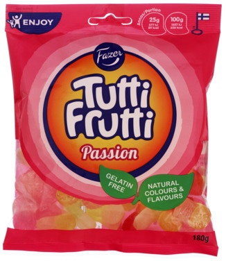 Bilde: © Fazer / Oda Fazer Tutti Frutti Passion
