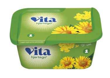 Bilde: © Vita Hjertego' / Oda Vita Hjertego' Margarin Vita Hjertego' 370 g