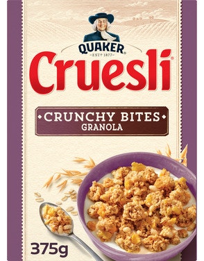 Bilde: © Quaker / Oda Quaker Cruesli Crunchy Bites Granola