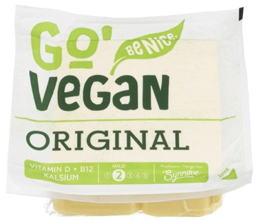 Bilde: © Go’Vegan / Oda Go’Vegan Plantebasert Ost Original