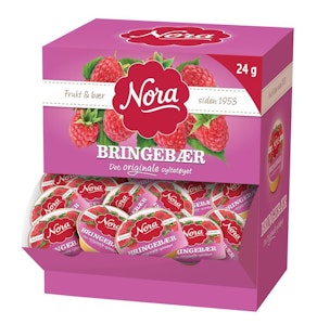 Nora Bringerbærsyltetøy kuvert porsjon 24g
