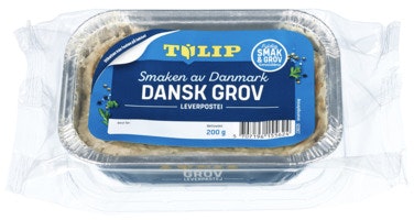 Bilde: © Tulip / Oda Tulip Grov Dansk Leverpostei Ovnsbakt