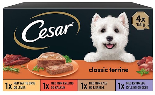 Cesar Country Special Selection 4 x 150 g