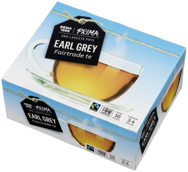 Bilde: © REMA 1000 / Oda REMA 1000 Earl Grey 50 poser