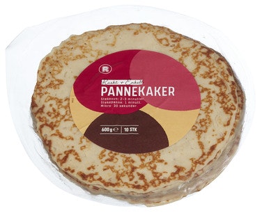 Bilde: © R Core / Oda R Core Pannekaker R Core 10 stk