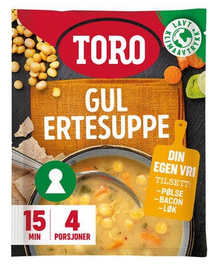 Bilde: © Toro / Oda Toro Gul ertesuppe