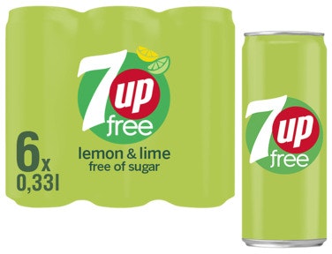 Bilde: © 7UP / Oda 7UP 7UP Free 6 x 0,33l