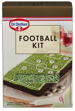 Bilde: © Dr. Oetker / Oda Dr. Oetker Fotball Dekor Kit