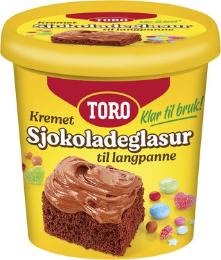 Bilde: © Toro / Oda Toro Kremet Sjokoladeglasur