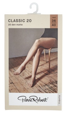 Bilde: © Pierre Robert / Oda Pierre Robert Strømpebukse Classic 20D Sand, Str. 44-48