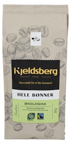 Kjeldsberg Kaffebrenneri Fairtrade Kaffe Hele Bønner, Økologisk