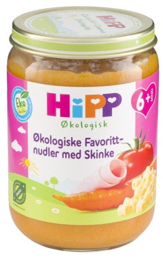 Bilde: © Hipp / Oda Hipp Økologiske Favorittnudler Fra 6 mnd, 190 g