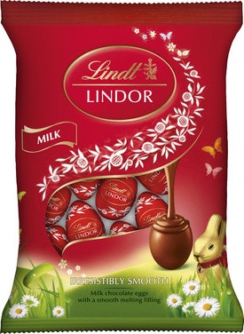 Bilde: © Lindor / Oda Lindor Lindor Mini Melkesjokolade Egg