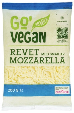 Go’Vegan Plantebasert Mozzarella Revet