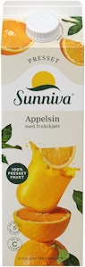 Sunniva Premium Appelsinjuice Med fruktkjøtt