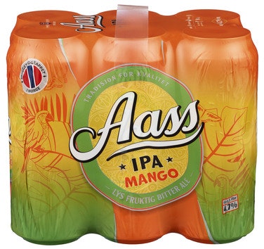 Aass Bryggeri Aass IPA Mango 6 x 0,5l