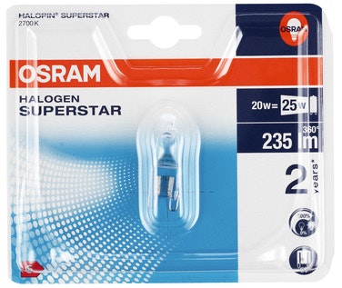 Bilde: © Osram / Oda Osram Halopin Eco 20w G9