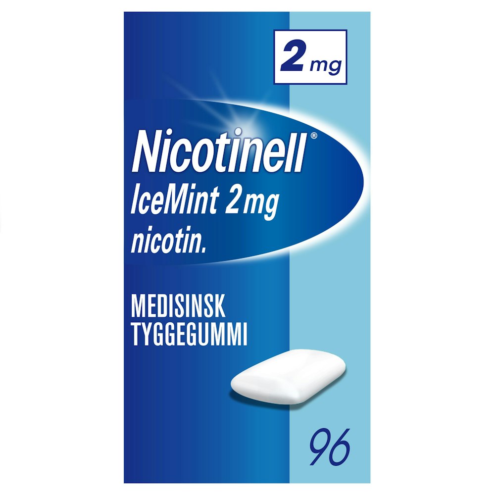Nicotinell Tyggegummi Icemint 2 mg
