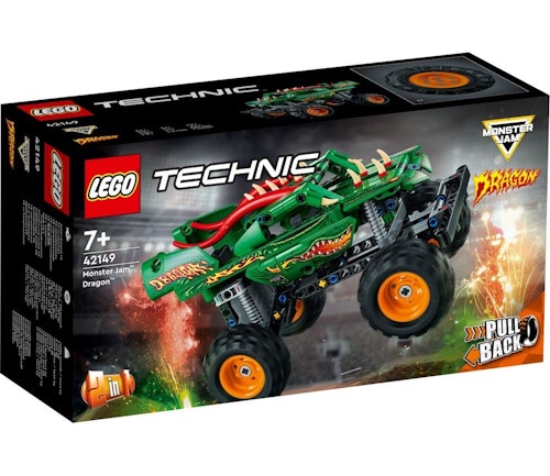 Bilde: © Sprell / Oda Sprell LEGO Technic Monster JamT DragonT