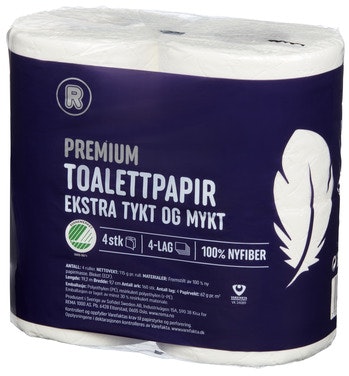 Bilde: © REMA 1000 / Oda REMA 1000 Toalettpapir 4-lags Premium