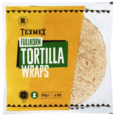 Bilde: © REMA 1000 / Oda REMA 1000 Tortilla Fullkorn Large 6stk, 25cm