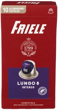 Bilde: © Friele / Oda Friele Friele Kaffekapsler Lungo 8 Espresso