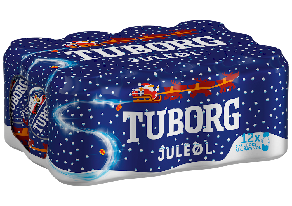 Tuborg Juleøl 12 x 0,33L