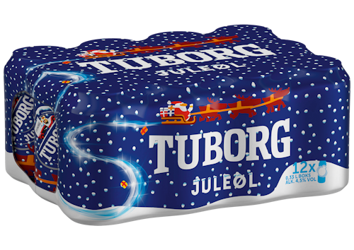 Bilde: © Tuborg / Oda Tuborg Tuborg Juleøl 12 x 0,33L