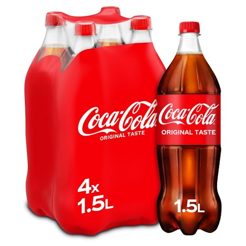 Coca-Cola Coca-Cola 4 x 1,5 l