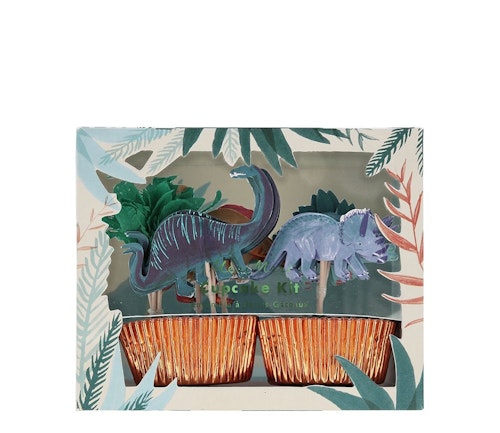 Sprell Cupcake Kit Dinosaurer 24stk