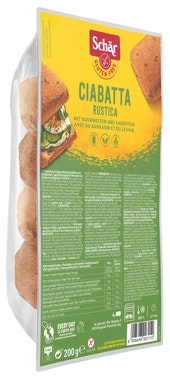 Bilde: © Schär / Oda Schär Ciabatta Rustica Glutenfri