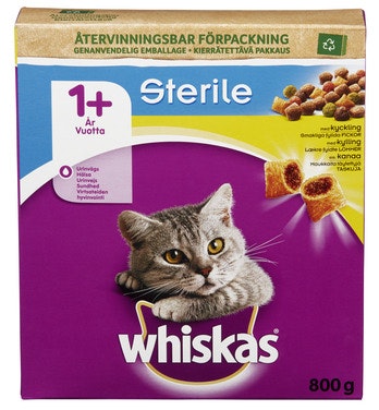 Bilde: © Whiskas / Oda Whiskas Adult Sterile Kylling